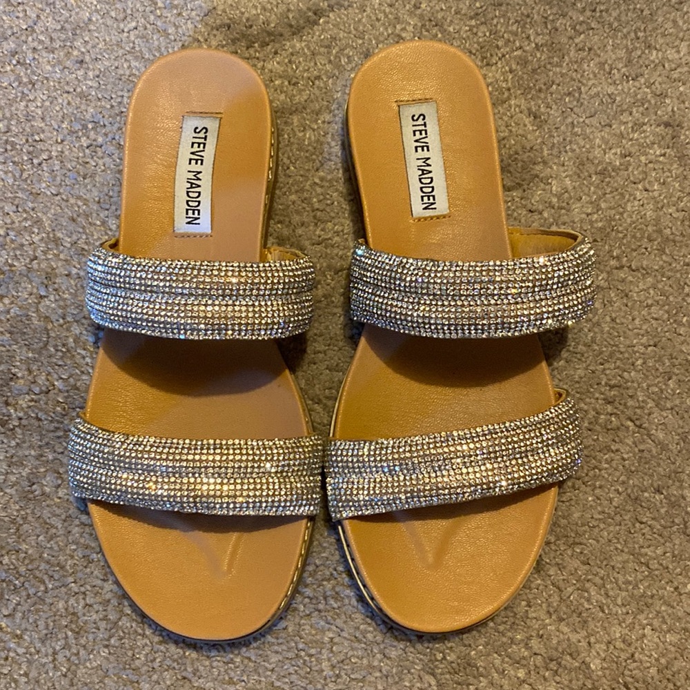 Steve Madden sparkle sandals